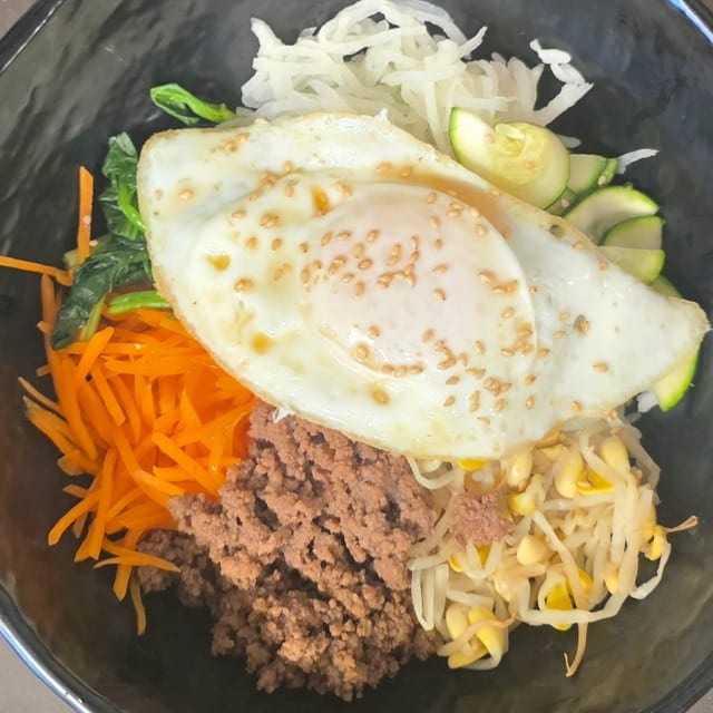 Bibimbap Rice Dish.