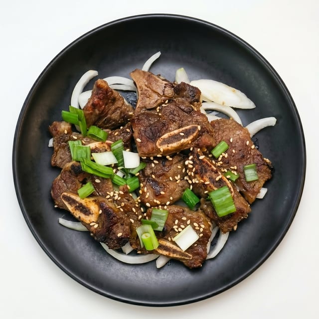 Galbi Rice Dish.