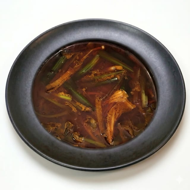 Yookgaejang Soup.